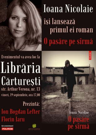ioananicolae Ioana Nicolaie   O pasăre pe sîrmă