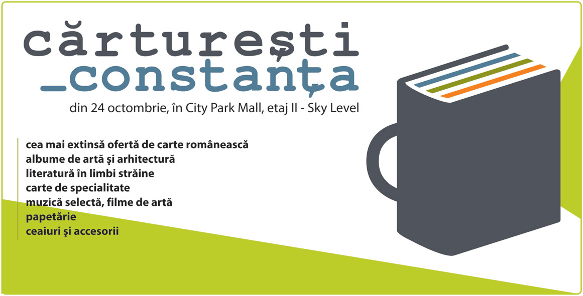 carturesti constanta landscape net CĂRTUREŞTI CONSTANŢA: din 24 octombrie în City Park Mall