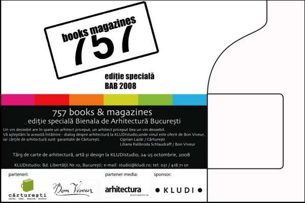 kludi Târg de carte de arhitectură, artă & design