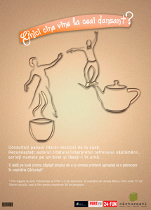 ceaidansant1 Ghici cine vine la ceai dansant?