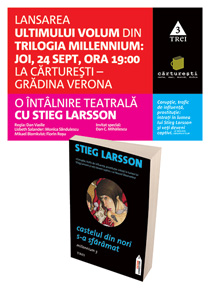 Lansare Stieg Larsson Castelul din nori s a sfărâmat casteluldinnori1 Lansare Stieg Larsson Castelul din nori s a sfărâmat