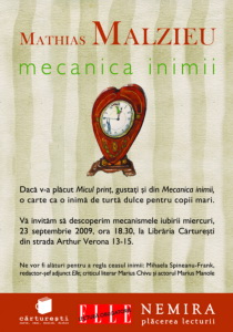 Mecanica inimii de Mathias Malzieu mecanicainimii1 Mecanica inimii de Mathias Malzieu