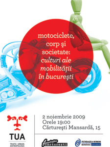 tua1 Transfer. Urban. Antropologii   motocicleta, corp şi societate: culturi ale mobilităţii în Bucureşti