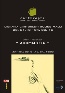 Lucian Szekely – Zoomorfie. Expozitie de grafica & gravura