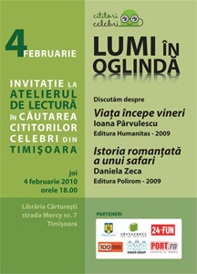 În căutarea cititorilor celebri din Timişoara