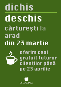 deschiderearad Cărtureşti în Arad