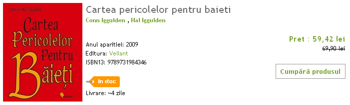 carteapericolelor1 Cartea pericolelor pentru băieţi de Conn şi Hal Iggulden