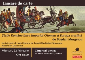 murgescu mic murgescu mic 300x212 Lansare de carte: Ţările Române între Imperiul Otoman şi Europa creştină