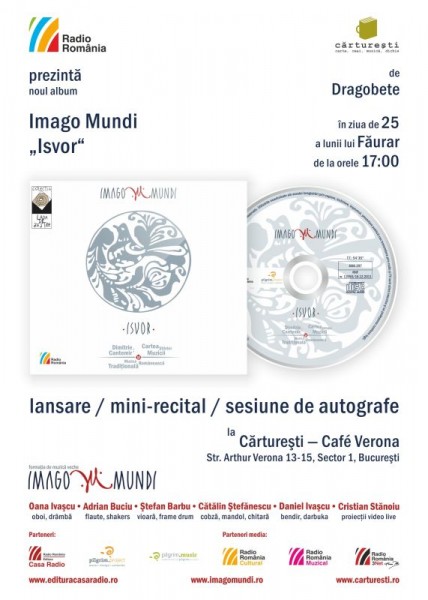 poster lansare Imago Mundi Isvor MIC 428x600 Sub semnul lui Dragobete: Isvor cu Imago Mundi