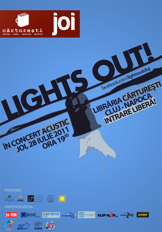 Afis%20light%20out LIGHTS OUT!  concert acustic la Cărtureşti