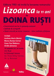 lizoanca Lansare de carte Lizoanca la 11 ani   Doina Ruşti