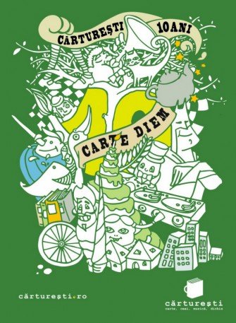 Cărtureşti împlineşte 10 ani. Carte diem!
