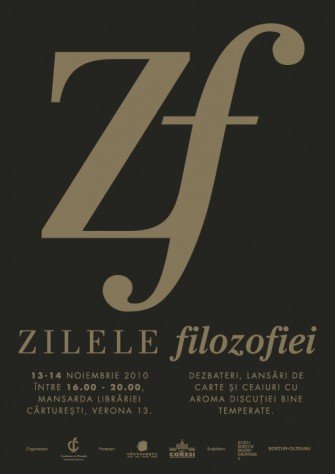 „Zilele Filosofiei” sărbătorite la Librăria Cărtureşti (Verona) 13-14 noiembrie 2010