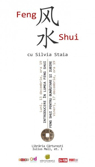 Introducere in lumea Feng Shui cu Silvia Staia @ Cărturești – Iulius Mall,Timișoara