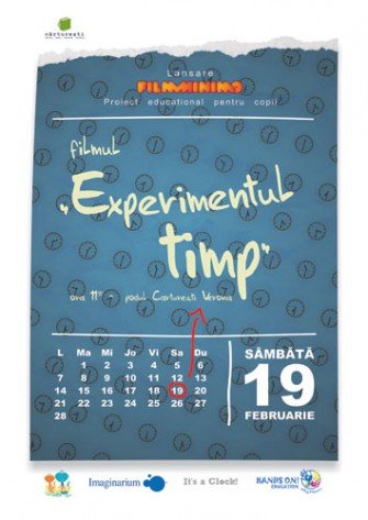 Lansarea filmului educaţional  „ Experimentul timp “