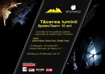 Fotografii de peşteră la Cărtureşti Timişoara