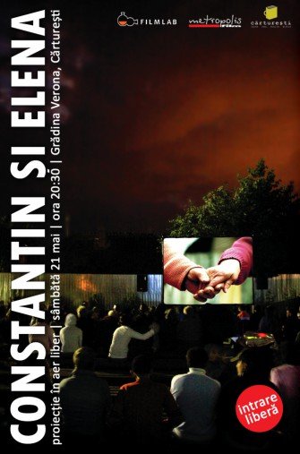 O proiecţie în grădină pentru o sâmbătă seara magică