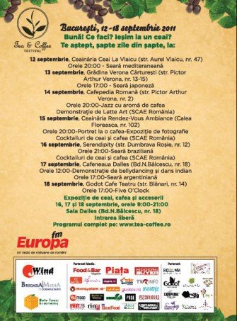 Începe Tea&Coffee Festival 2011