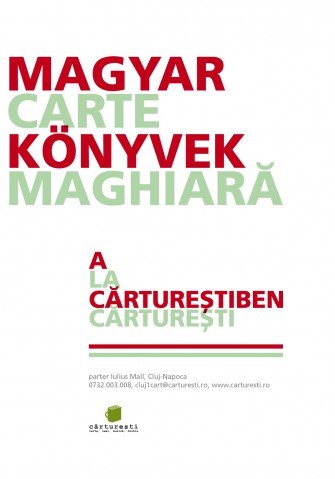 CARTE ÎN LIMBA MAGHIARĂ la CĂRTUREŞTI CLUJ