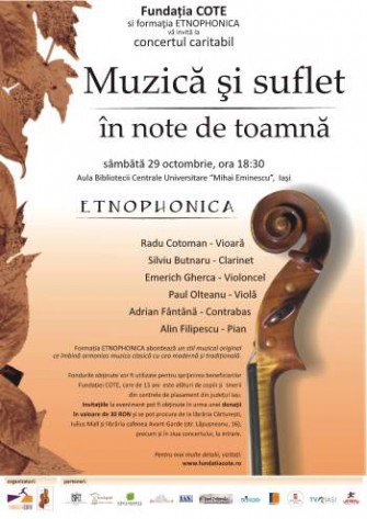 Muzică și suflet în note de toamnă