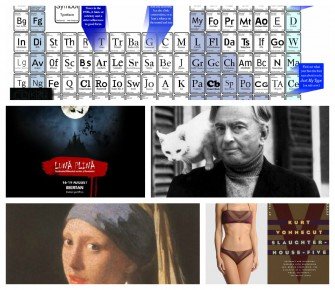 Micro: In memoriam Gore Vidal, artă & ficţiune, tabelul periodic al fonturilor