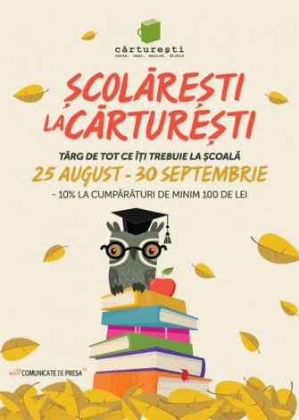 Atelierele Mark Twain International School la Târgul “Şcolareşti la Cărtureşti”