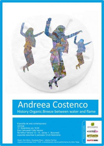 Suprarealism organic. Vernisaj: Breeze Between Water and Flame by Andreea Costenco