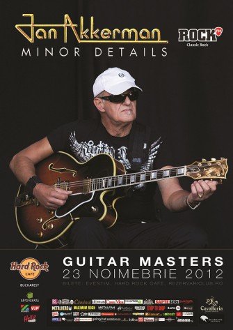 Maestrul desăvârşit al chitarei, Jan Akkerman, revine la Bucureşti