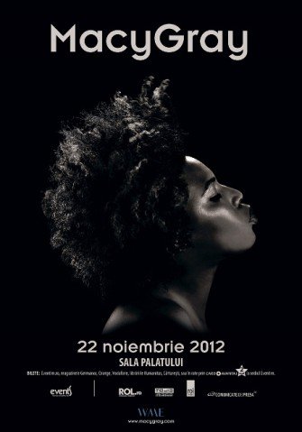 Câștigă invitații duble la concert Macy Gray.