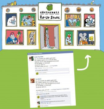 Cărtureşti Pop-Up Store în Oradea