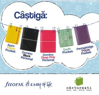 Concurs: câștigă cinci Organisere Personale Filofax!