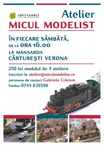 Atelier de machete 3D – Micul Modelist