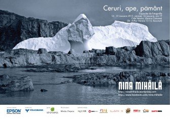 ,,Ceruri, ape, pământ” – o călătorie vizuală în jurul lumii.  Expoziţie de fotografie semnată Nina Mihăilă