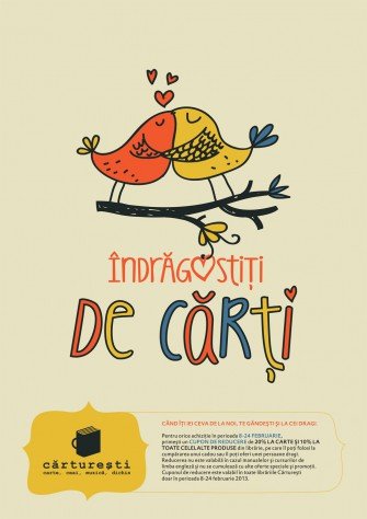 Îndrăgostiţi de cărţi. Ca-n prima zi