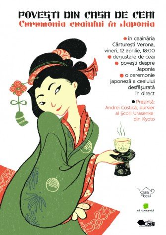 Povești din Casa de ceai: ceremonia ceaiului în Japonia