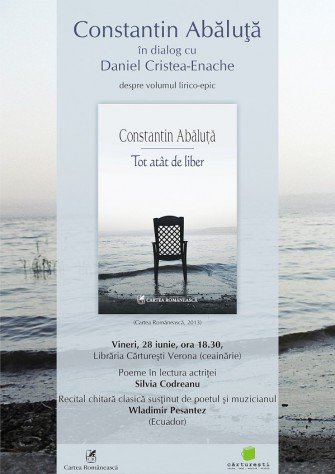 Constantin Abăluţă în dialog cu Daniel Cristea-Enache