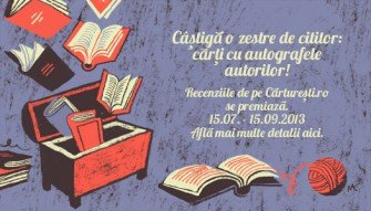 Câștigă o zestre de cititor: cărți cu autografele autorilor