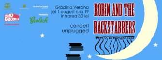 Un nou concert acustic la Grădina Verona: Robin and the Backstabbers pe 1 august
