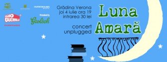 Concertele acustice de la Grădina Verona continuă: Luna Amară pe 4 iulie