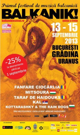 Line-up-ul Balkanik Festival, ediția a treia — unde vechii maeștri ai lăutei se întâlnesc cu noii arhitecți ai sunetului