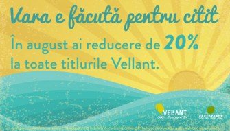 Vara e făcută pentru citit / 20% reducere la titlurile Vellant în august