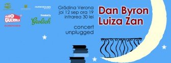 Sezonul de concerte acustice se incheie la Grădina Verona cu Luiza Zan şi Dan Byron pe 12 septembrie