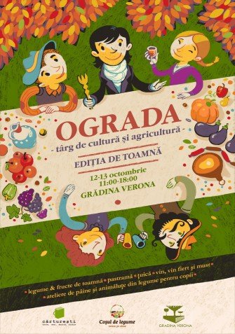 OGRADA: târg de cultură şi agricultură, ediţia de toamnă