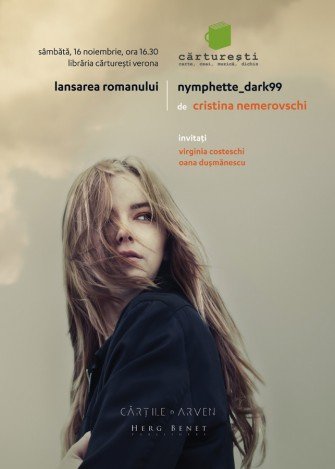 Lansarea romanului nymphette_dark99 la Cărturești Verona