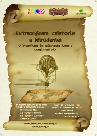 Extraordinara călătorie a Mirodeniei