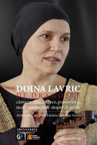 DE DRAGOSTE – Recital Doina Lavric