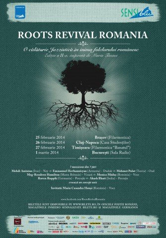 Mărţişor Muzical. O lansare inedită de CD în avanpremiera turnelui ”Roots Revival Romania”