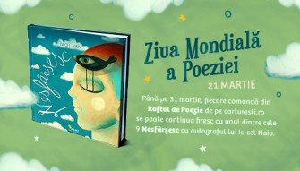 Iată cei 9 câștigători de Ziua Poeziei. Fiecare cu un Nesfârșesc cu autograful lui Iv cel Naiv