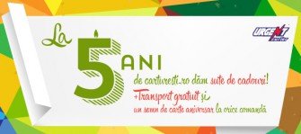 Promo 5 ani carturesti.ro – primii 69 de câștigători!