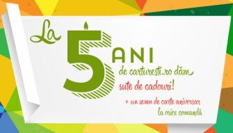 Ultima “săptămână” de promo 5 ani@carturesti.ro!